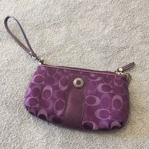 Coach wristlet